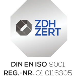 DIN EN ISO 9001 Zertifikat – ZDH-ZERT, TMD Service GmbH