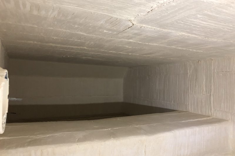 Brennkammer einer RTO-Anlage