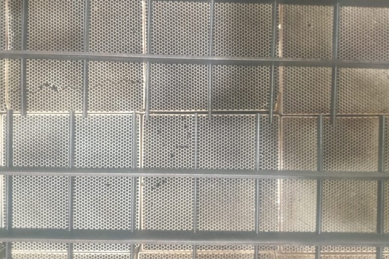 Wabenkörper einer RTO-Anlage
